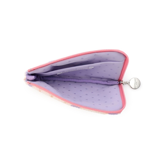 モフモフネコチャン L字ポーチ L/MNC-260279（WEB限定）(ペール