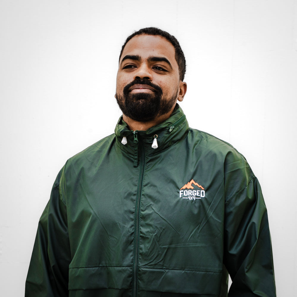Trekker Forest Green Windbreaker – Forged 4x4