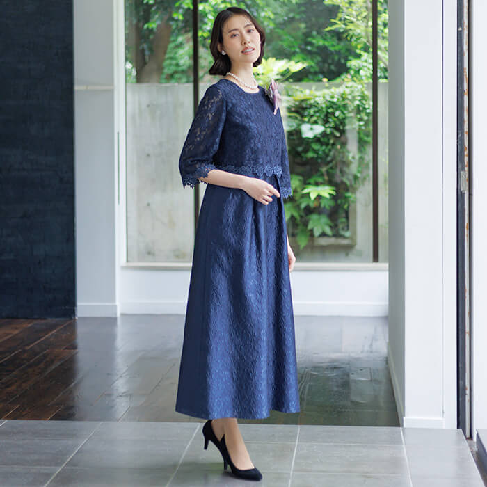 19号～23号｜フクレジャカードのマザードレス 21号・ネイビー｜東京