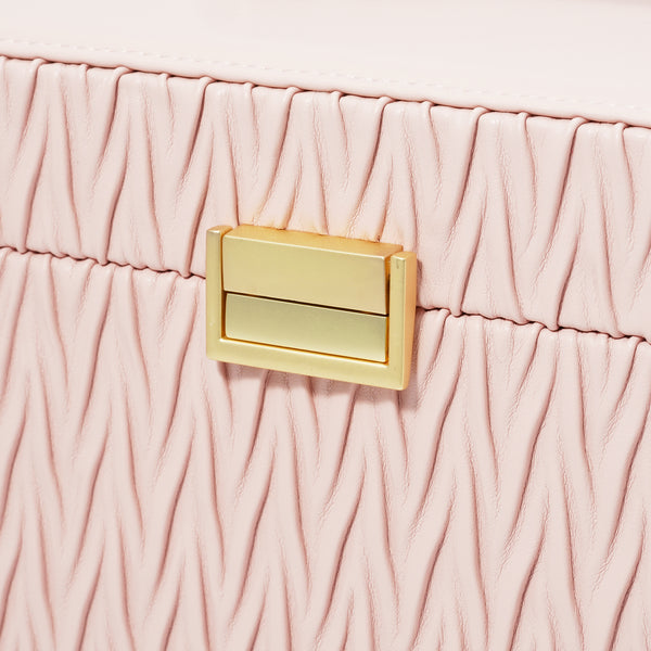 エンボス コスメボックス ピンク | Francfranc（フランフラン）公式