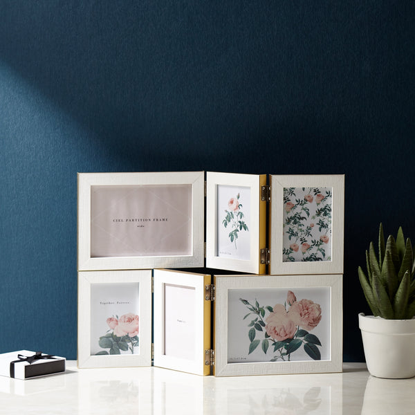 シエル パーテーションフレーム ワイド ゴールド | Francfranc（フラン