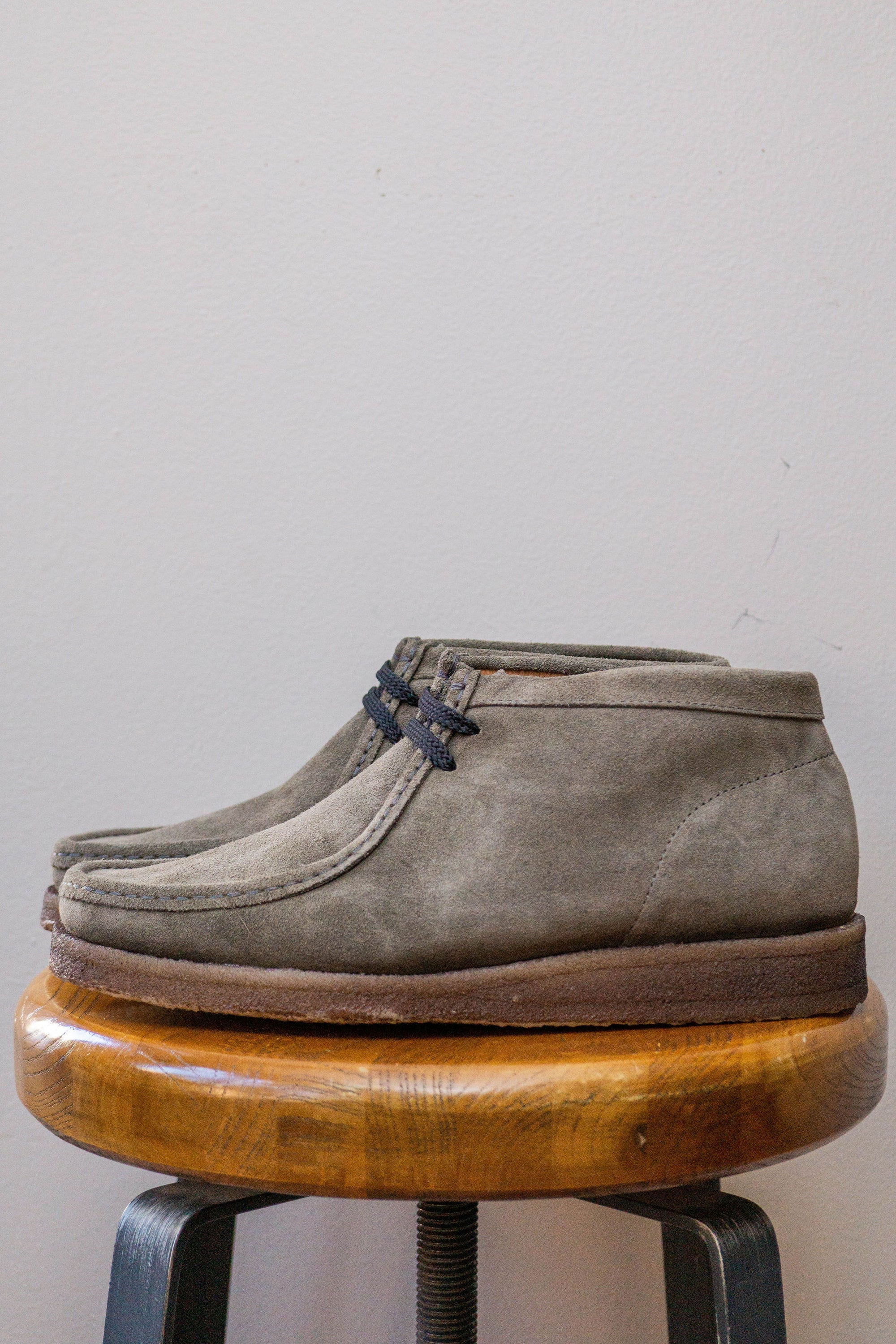 Padmore & Barnes P404 Original Boot - Grey Suede - Franklin & Poe