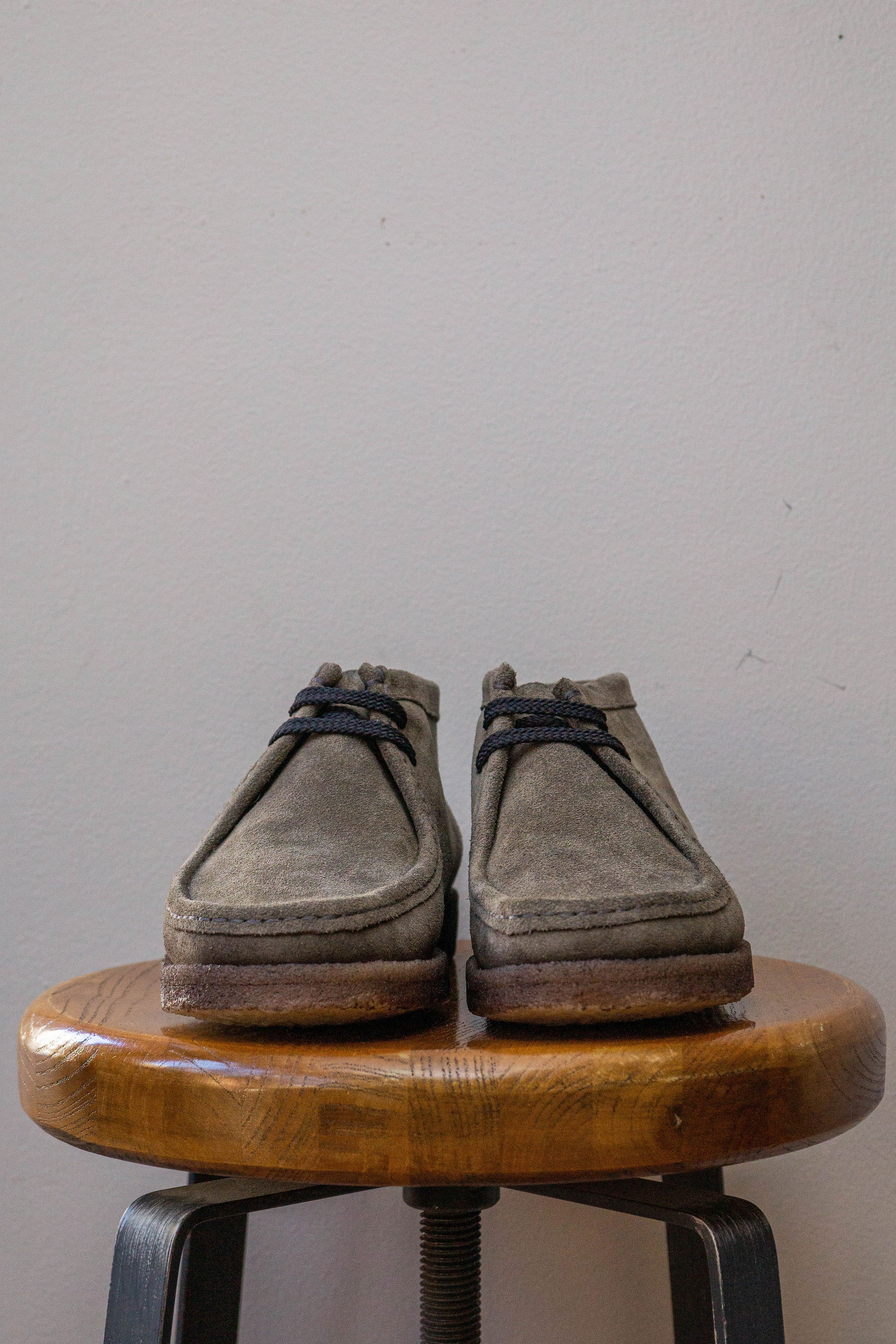 Padmore & Barnes P404 Original Boot - Grey Suede - Franklin & Poe