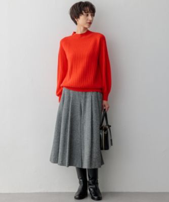 23区 S(ニジュウサンク エス)のシルクネップヘリンボーン ガウチョ