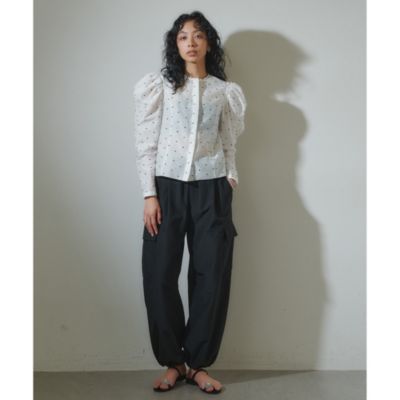 Whim Gazette(ウィム ガゼット)の【GEMINI】ドットブラウス通販