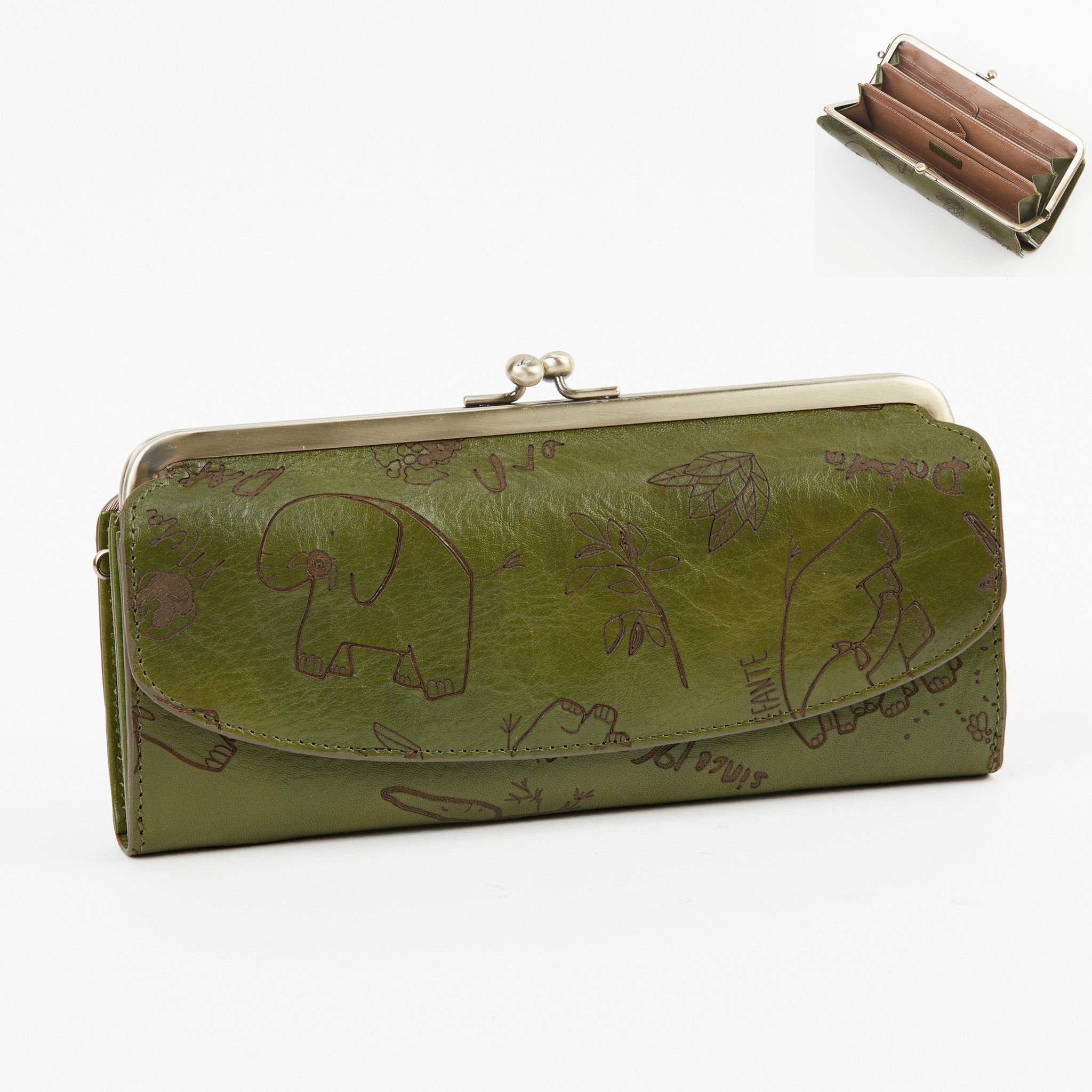 公式WEB限定品】 エレファンテ がま口長財布 0038635