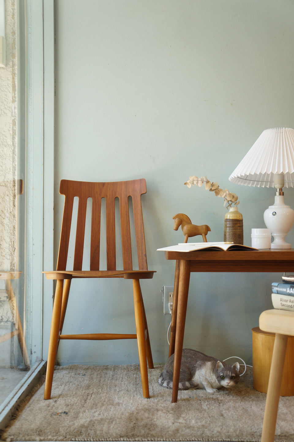 フィンランドヴィンテージ プライウッド ダイニングチェア/Finnish