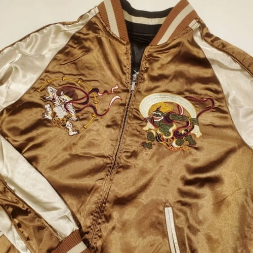 YOKOSUKA風神雷神リバーシブルスカジャン | 神奈川みやげっと - 神奈川