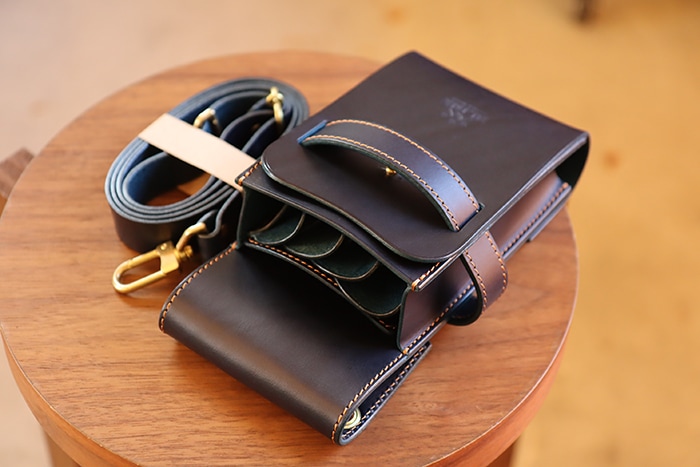 シザーケース本革4丁用 -haco- |シザーケース専門店｜美容師向け本革