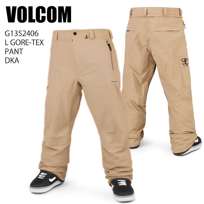 VOLCOM ボルコム G1352406 L GORE-TEX PANT DKA 23-24 ボードウェア