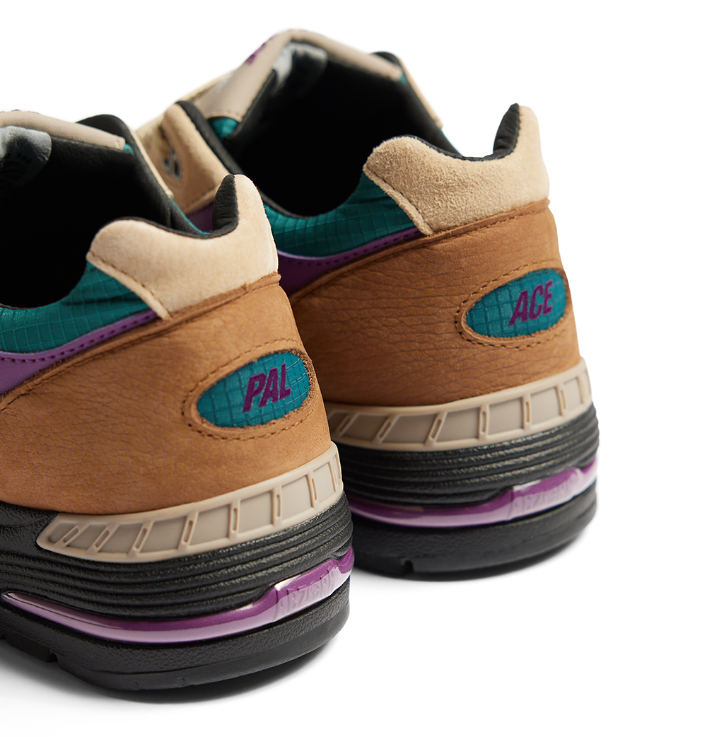 New Balance × PALACE SKATEBOARDS、コラボスニーカー「991」発売