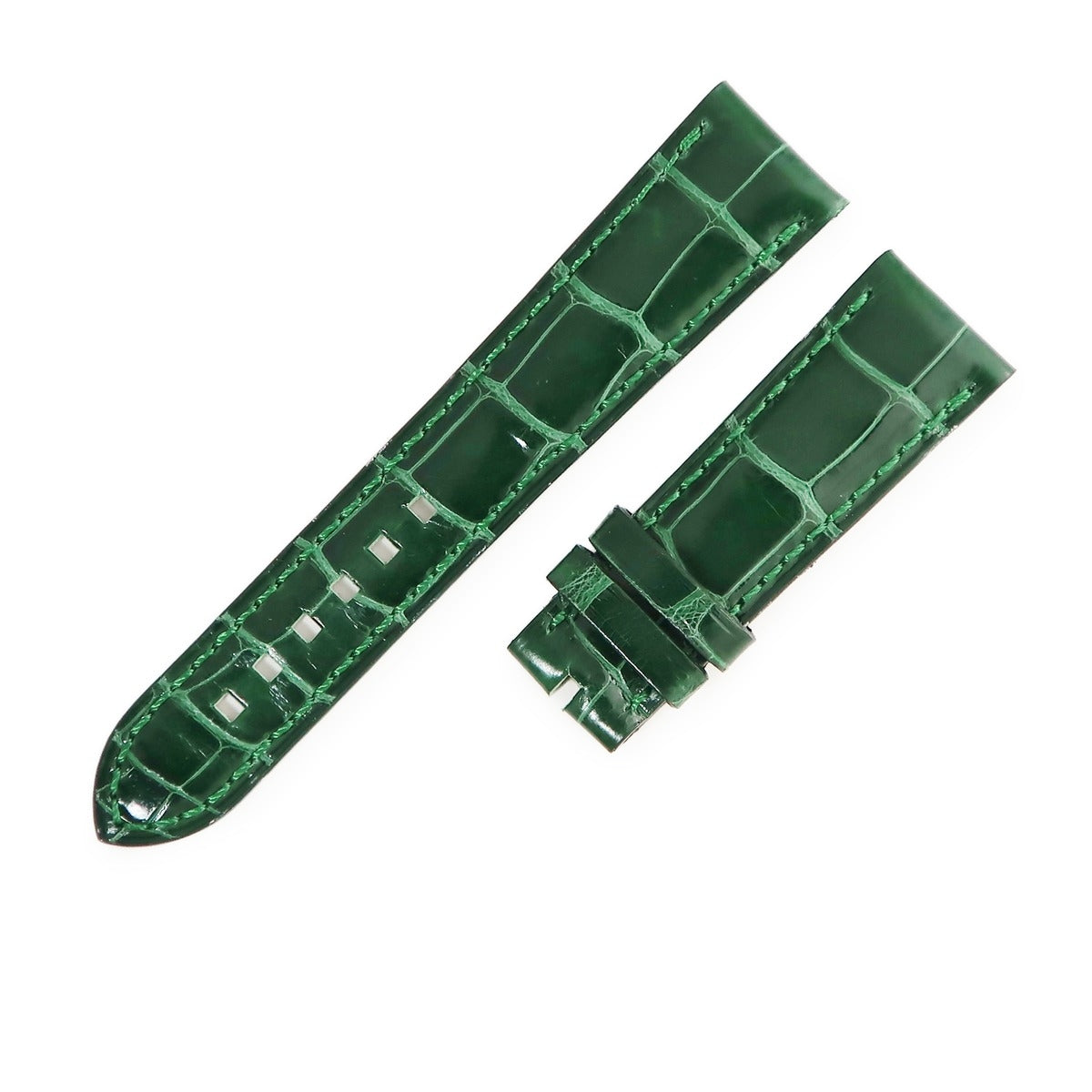 ハリーウィンストン Harry Winston 純正 ボトルグリーン クロコダイル