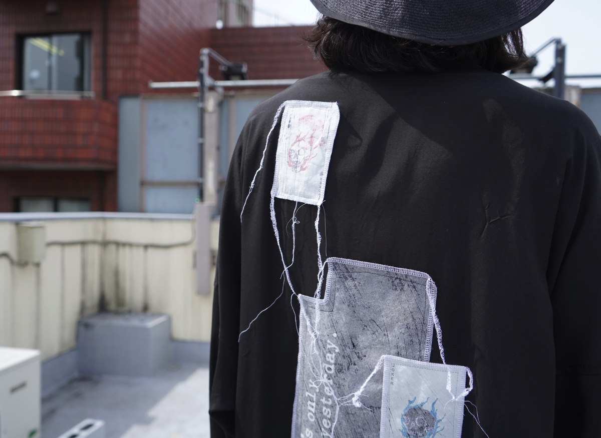 YOHJI YAMAMOTO 19S/S Patchwork Shirt | HUES 福岡セレクトショップ