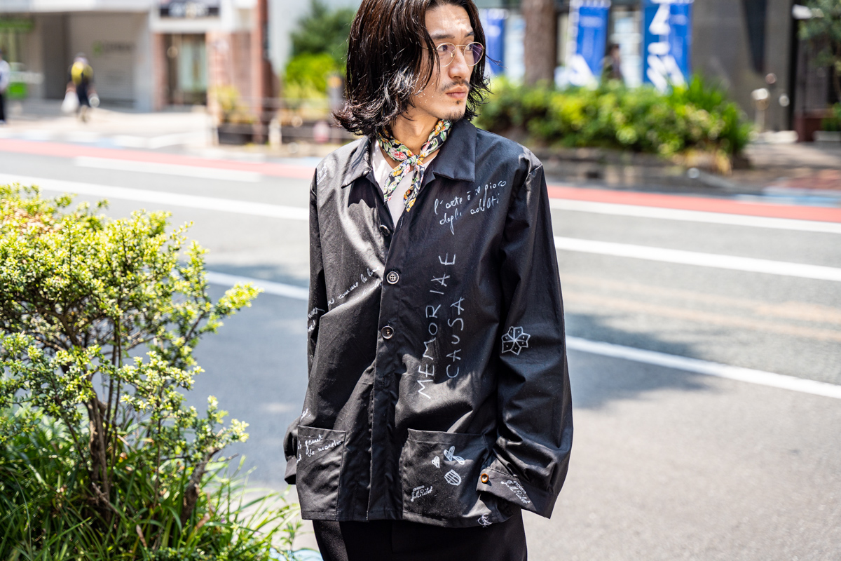 ARCHIVIO J.M.Ribot 2022SS Flower Silk Scarf | HUES 福岡セレクト