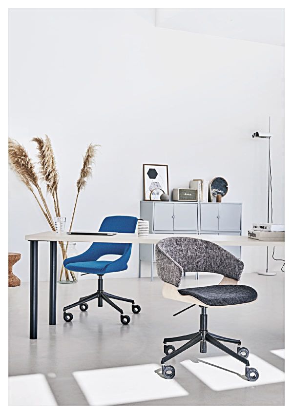 ロマランチェア 昇降キャスター2｜カワジュンのオフィスチェア