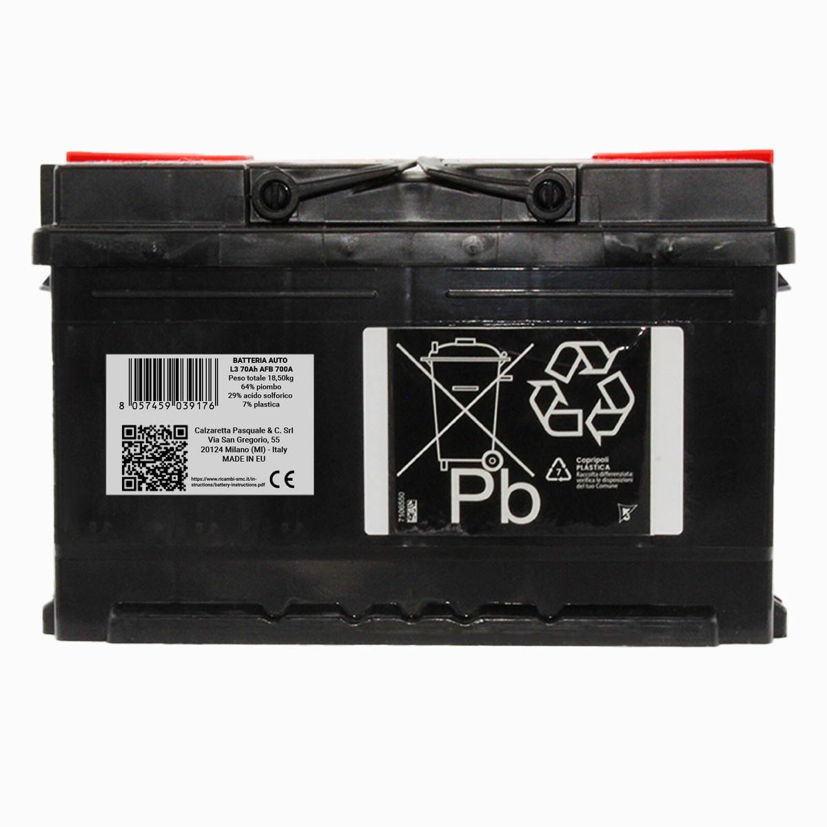 Starterbatterie Start-Stop 12V 70Ah 700A EFB Autobatterie