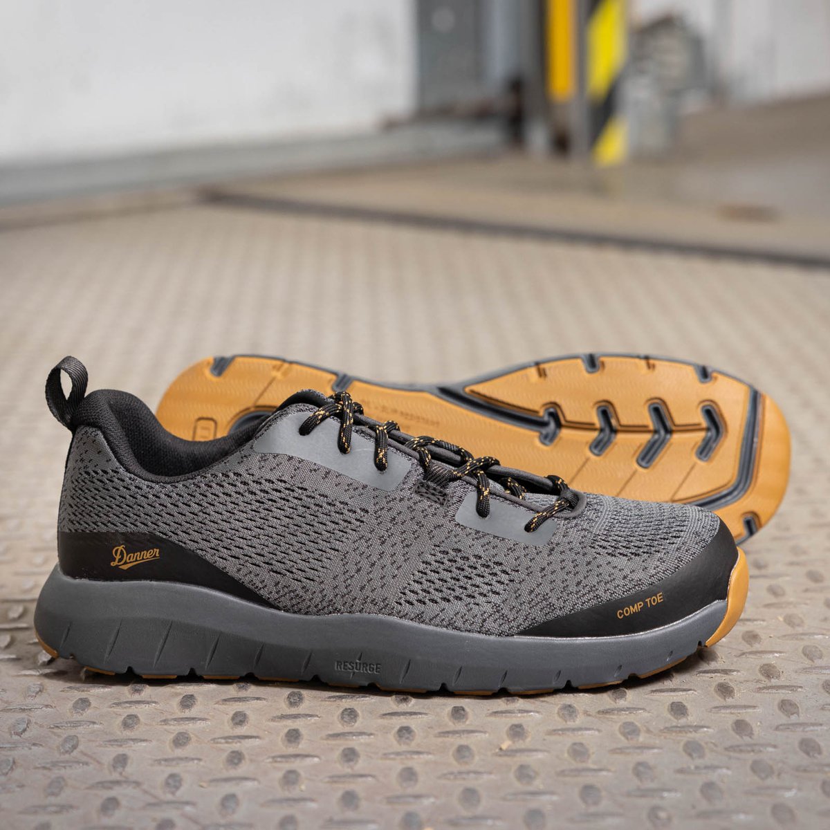 Danner - Run Time 3 Gray Composite Toe (NMT)