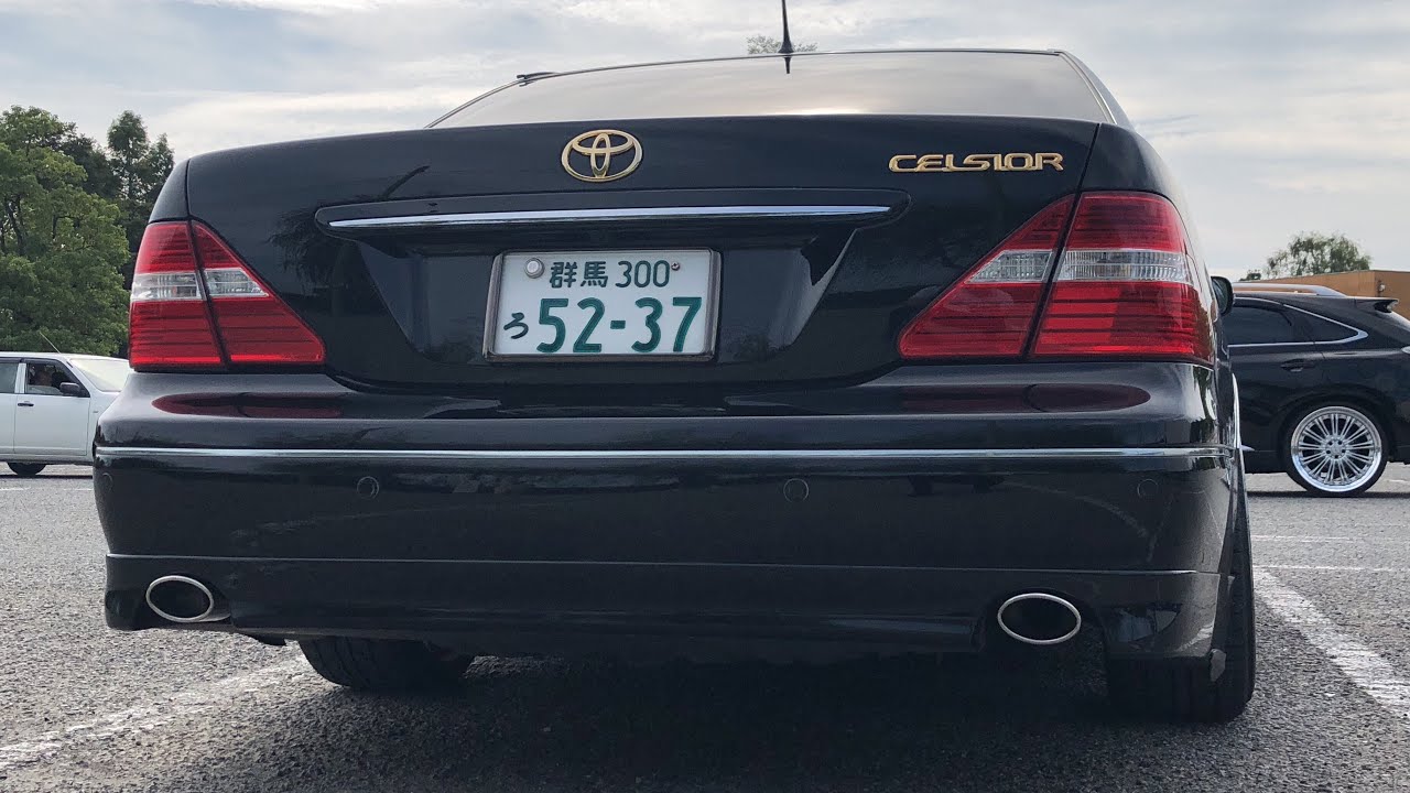 スリーキャッツ製マフラーサウンド】30後期セルシオ リアピース交換