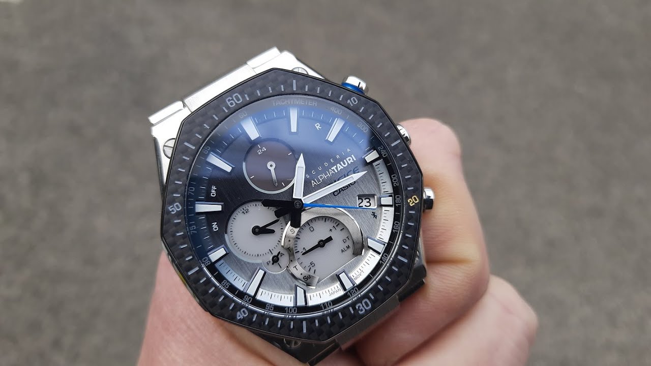 Casio Edifice EQB-1100AT-2A Scuderia AlphaTauri - YouTube