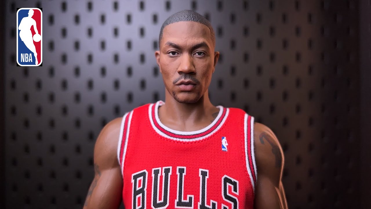 Derrick Rose Chicago Bulls Nba Enterbay collection Real