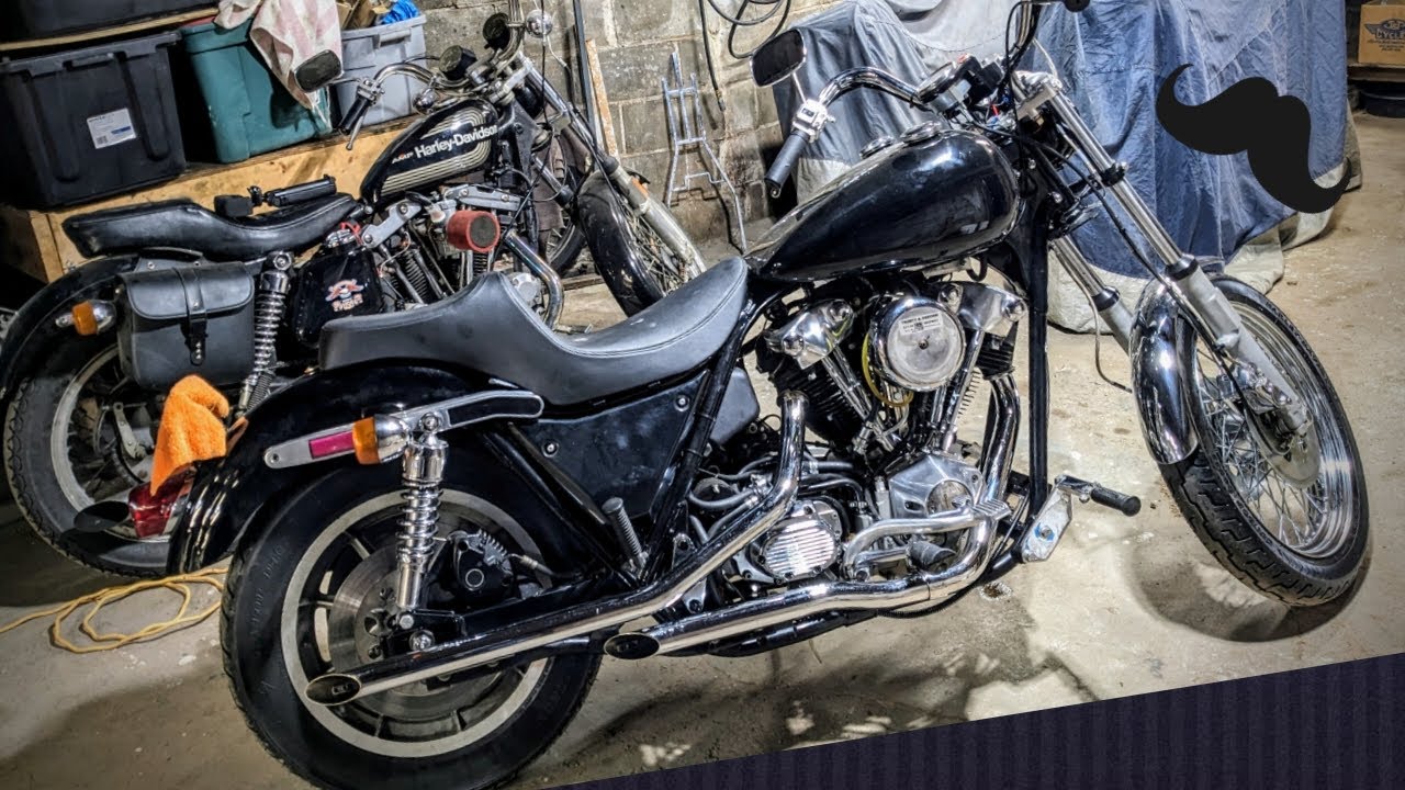 Harley-Davidson FXR with a Knucklehead Engine Project is Done