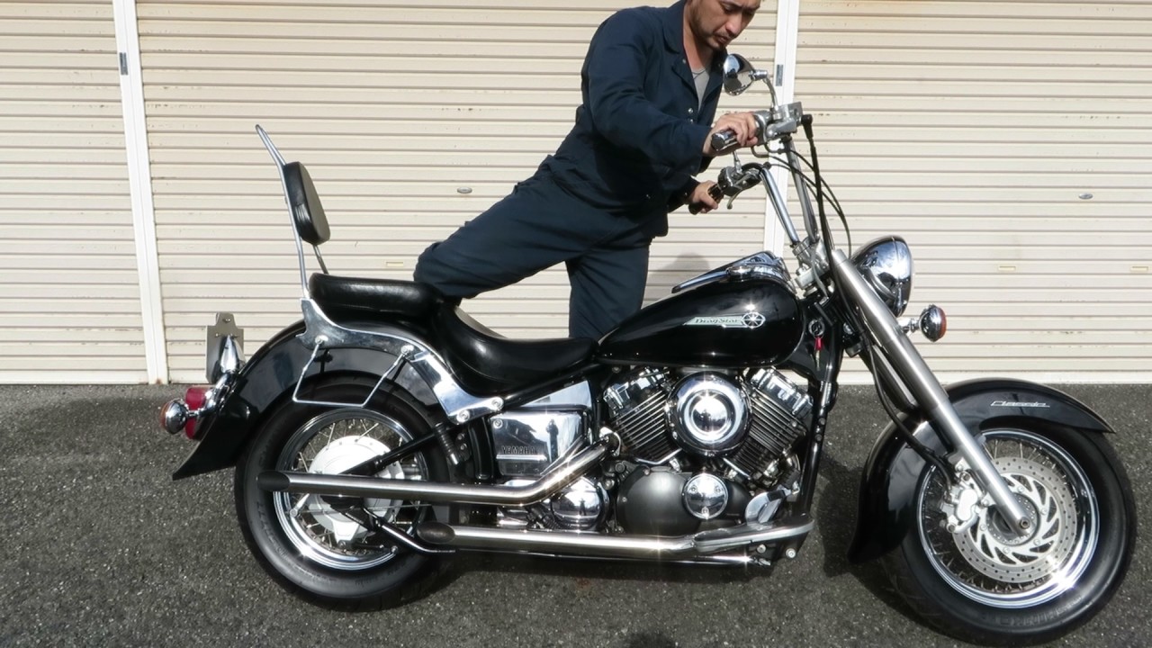 ドラッグスター400クラシック JMCA対応デイトナドラッグパイプマフラー