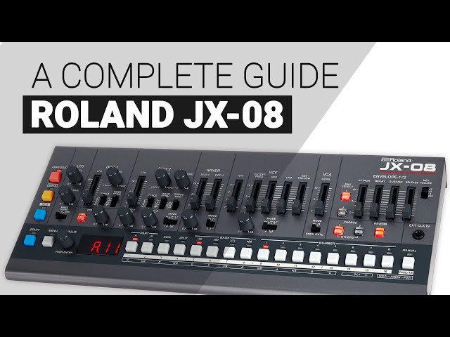 The ROLAND JX-08 synthesizer complete Deep Dive guide tutorial