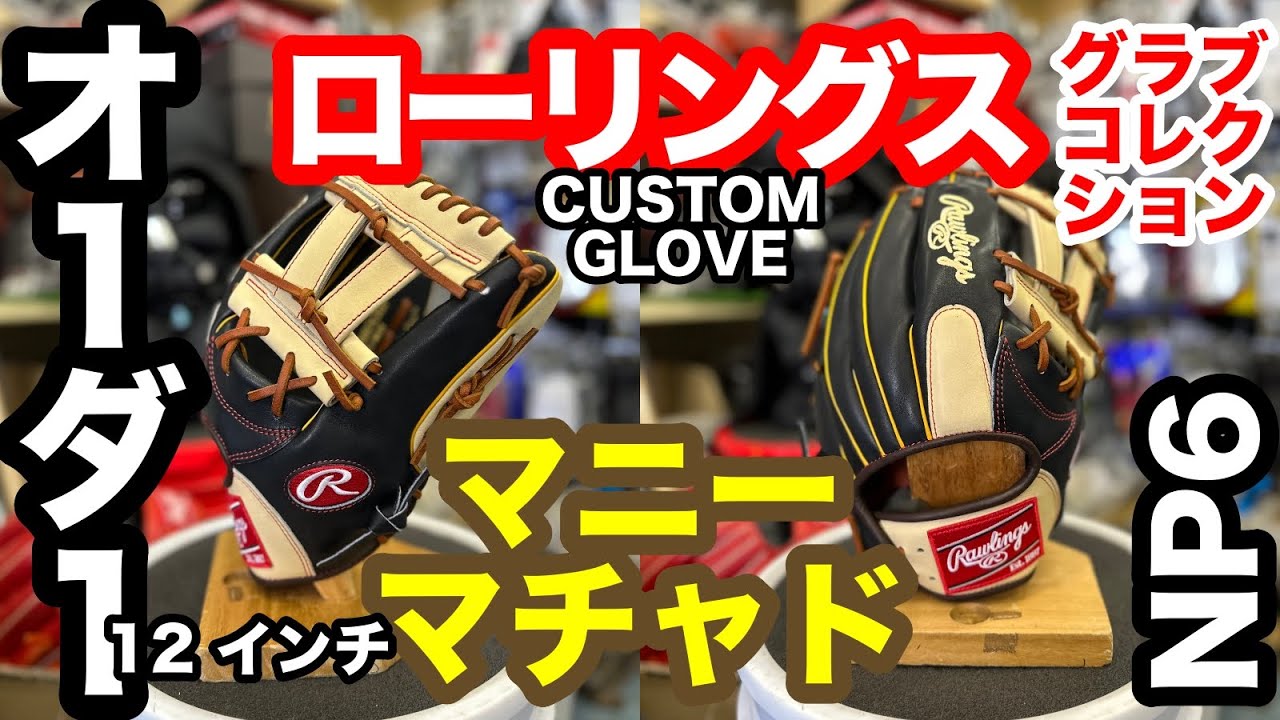 オーダーグローブ」Rawlings HOH 内野手用 マニー・マチャド