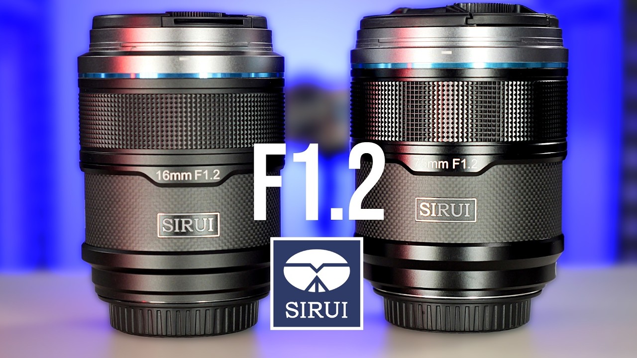 Sirui Sniper 16mm F1.2 & 75mm F1.2 Full Review (For Sony FX30