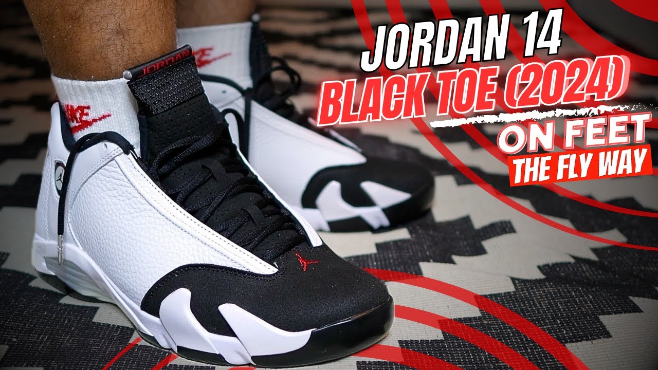 Air Jordan 14 Black Toe (2024). Aren't You Glad They Re-Retro Just