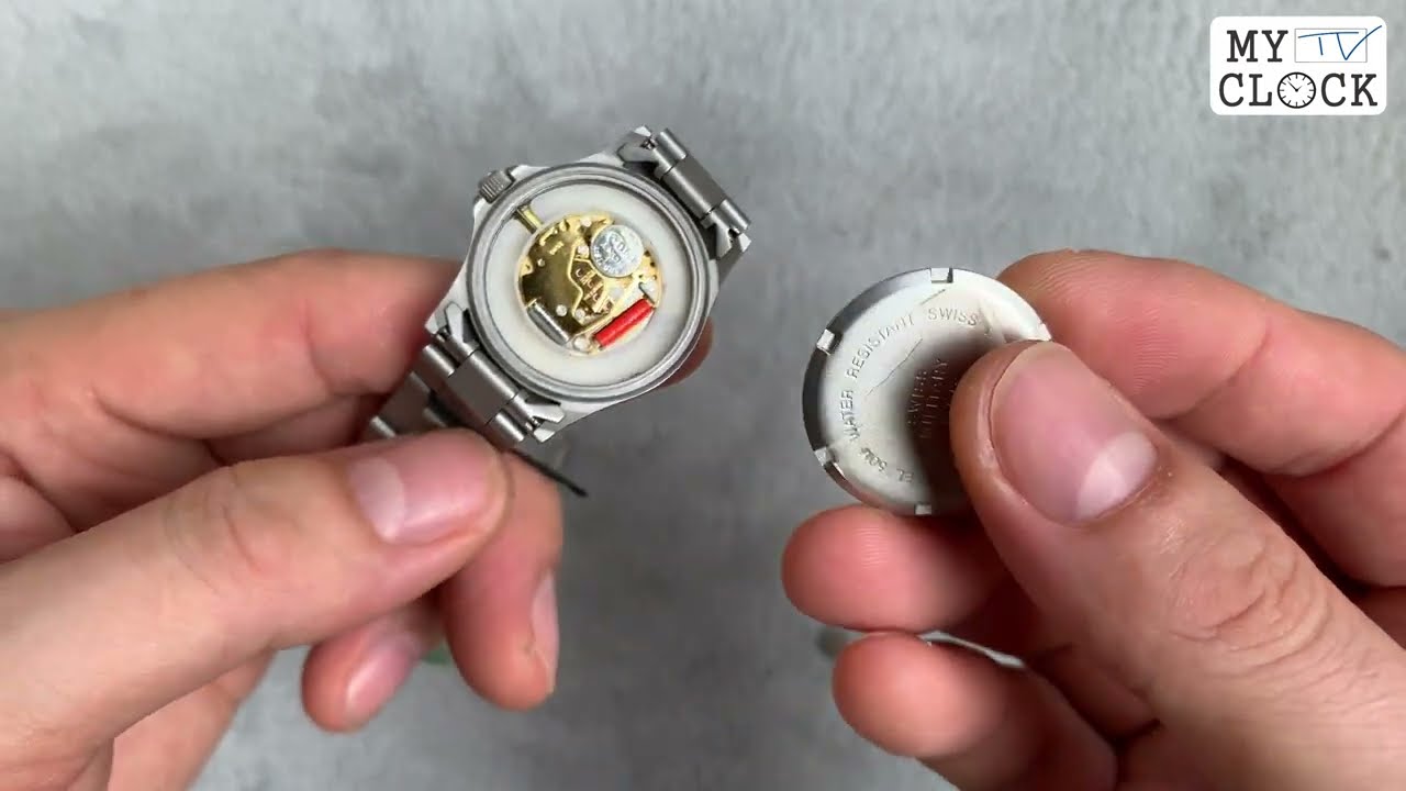 Swiss Military Inside & Battery Replacement HANOWA 6-413 6-513