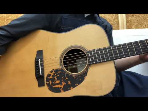 2017年製K yairi道前暁伸氏DY-28W - YouTube