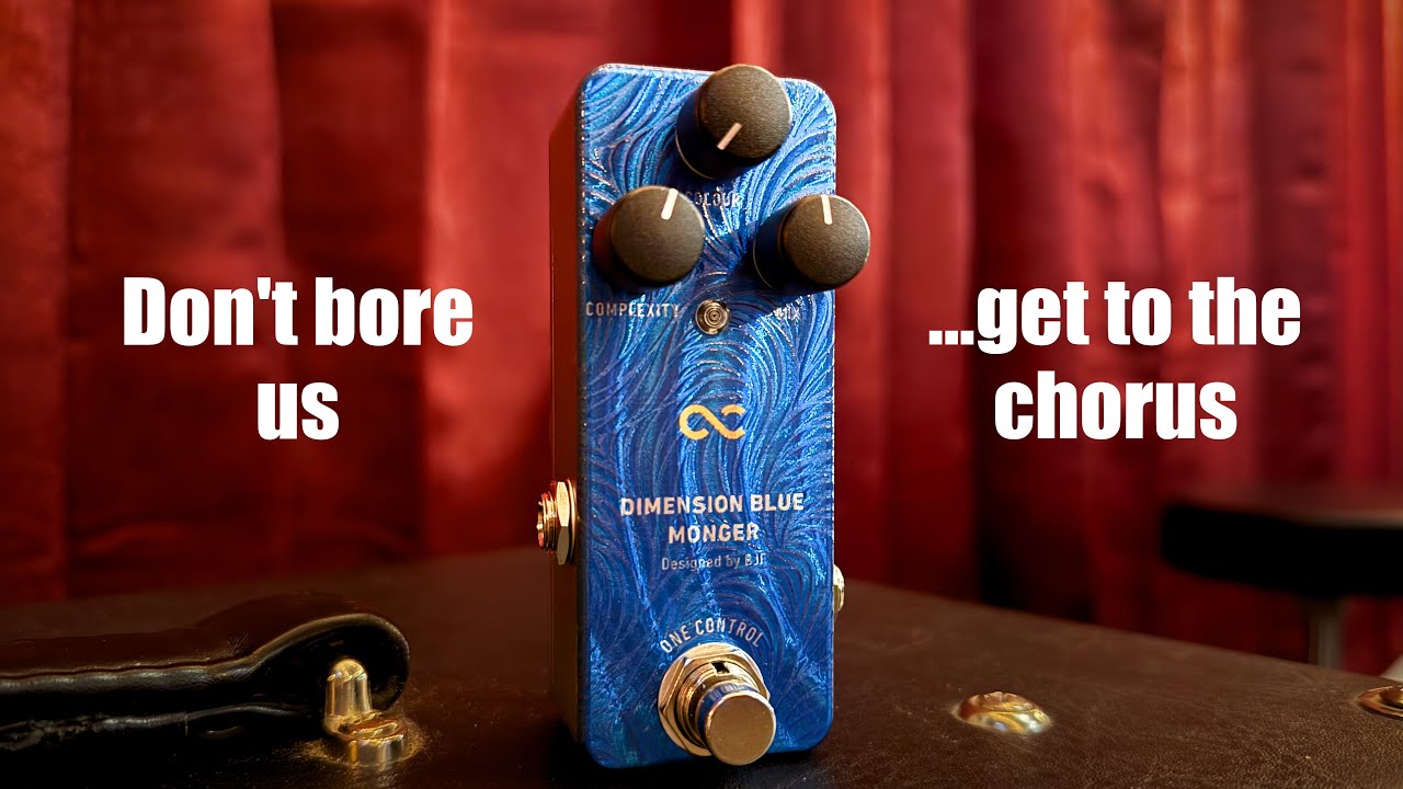 One Control Dimension Blue Monger - YouTube