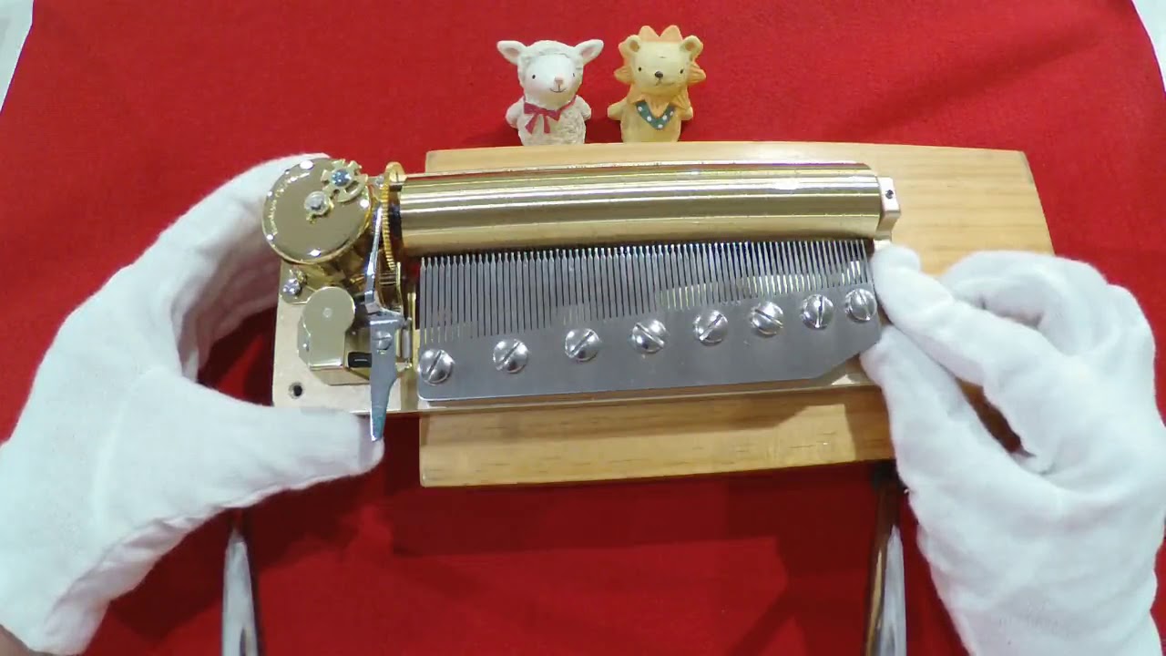 月の光/C Debussy【K03】 72弁オルゴール 生録音 日本電産サンキョー