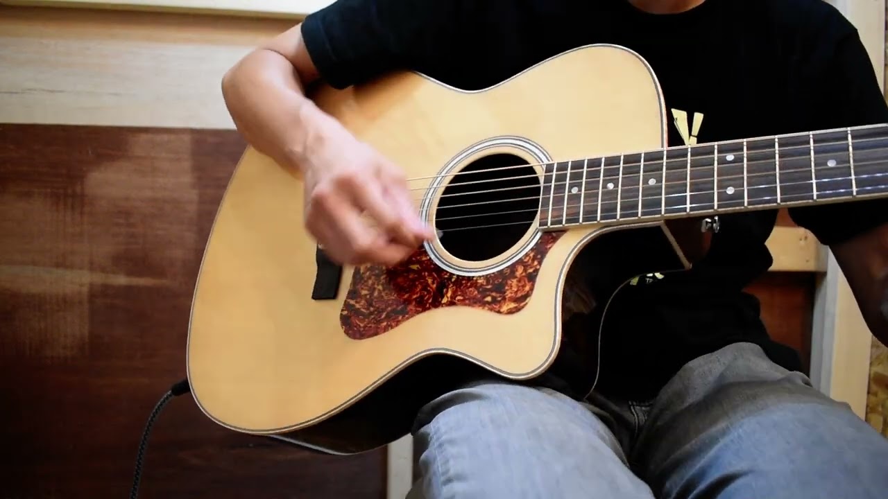 NEW/Guild OM-250CE Reserve NAT@guitarshoptantan - YouTube