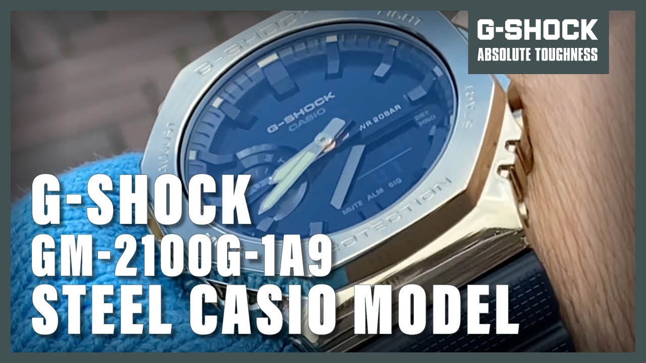 Unboxing The New G-Shock GM-2100G-1A9ER - YouTube