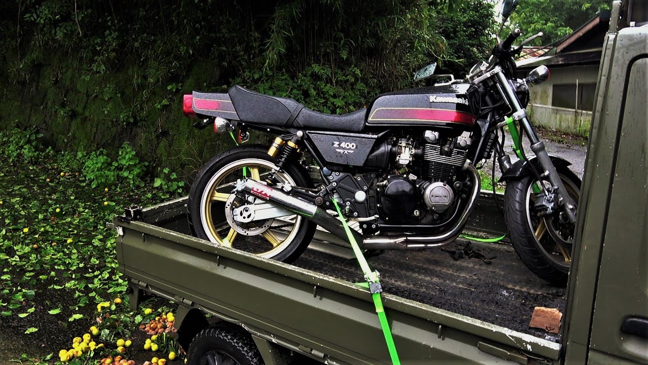 借金してヤフオクでゼファー400(FX仕様)買った - YouTube