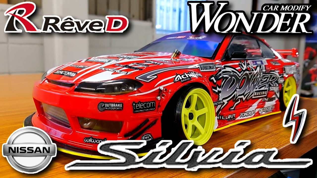 Masterpiece】S15 Silvia! An Exquisite RC Body Showcased with