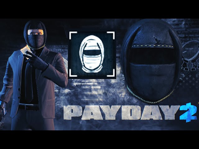 PAYDAY 2 Gage Ninja Pack DLC Kuro Zukin Mask : Shuriken
