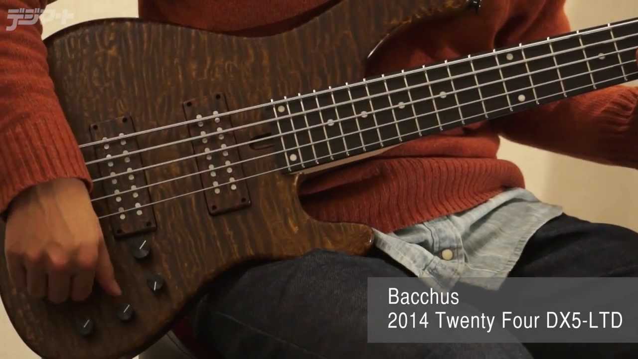 デジマートNew Gear Showcase】Bacchus / 2014 Twenty Four DX5-LTD