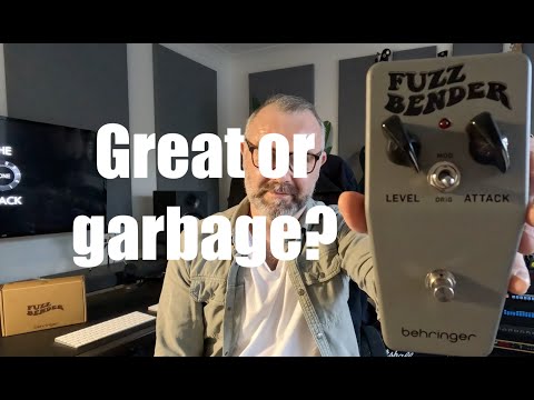Will it bend? Behringer Fuzz Bender demo - YouTube