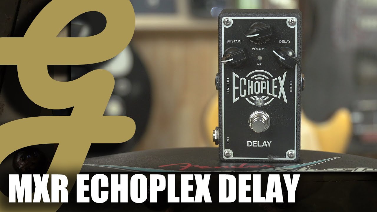 MXR Echoplex Delay - YouTube