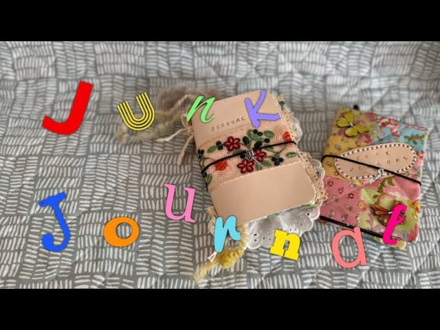 Junk Journal] Play with Junk Journal - YouTube