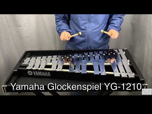 Yamaha Glockenspiel YG-1210 - YouTube