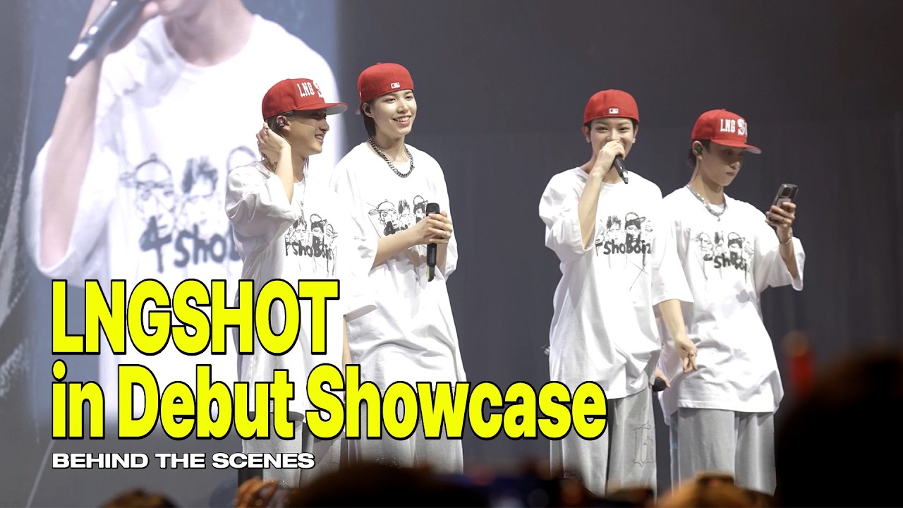 LNGSHOT in Debut ShowcaseㅣBehind the Scenes - YouTube