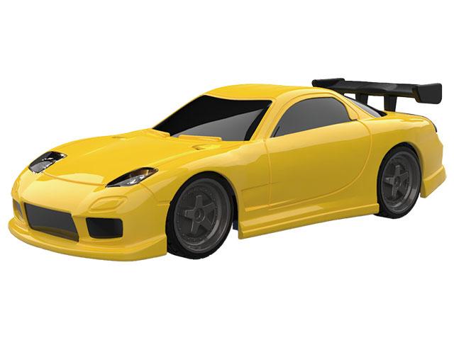 1/76 C71 Yellow On-road Car［ 1/76スケール C71イエロー オン