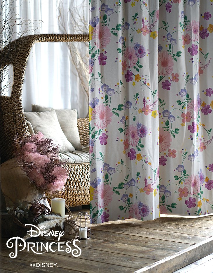 楽天市場】[P10倍 3/8 23:59迄] 遮光 カーテン PRINCESS/Tangled