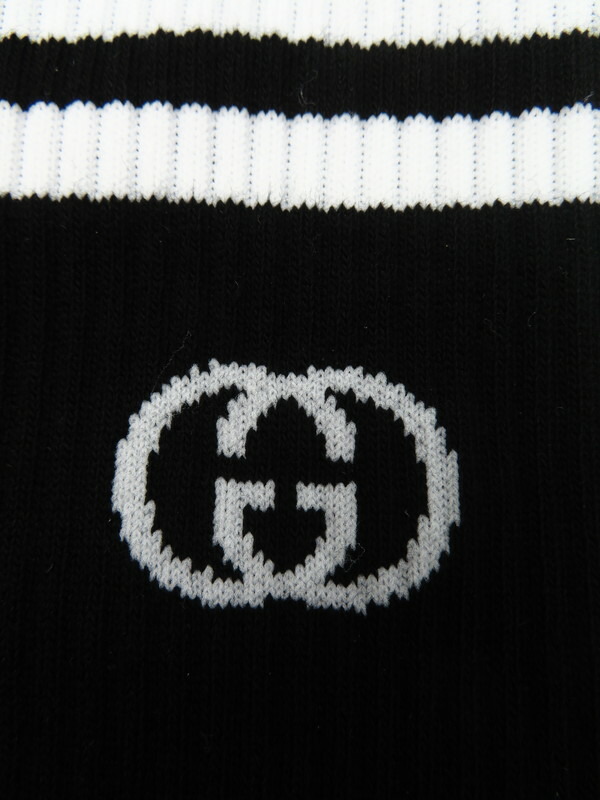 GUCCI】グッチ『アディダス ロゴ アンクルソックス sizeL 12』691868