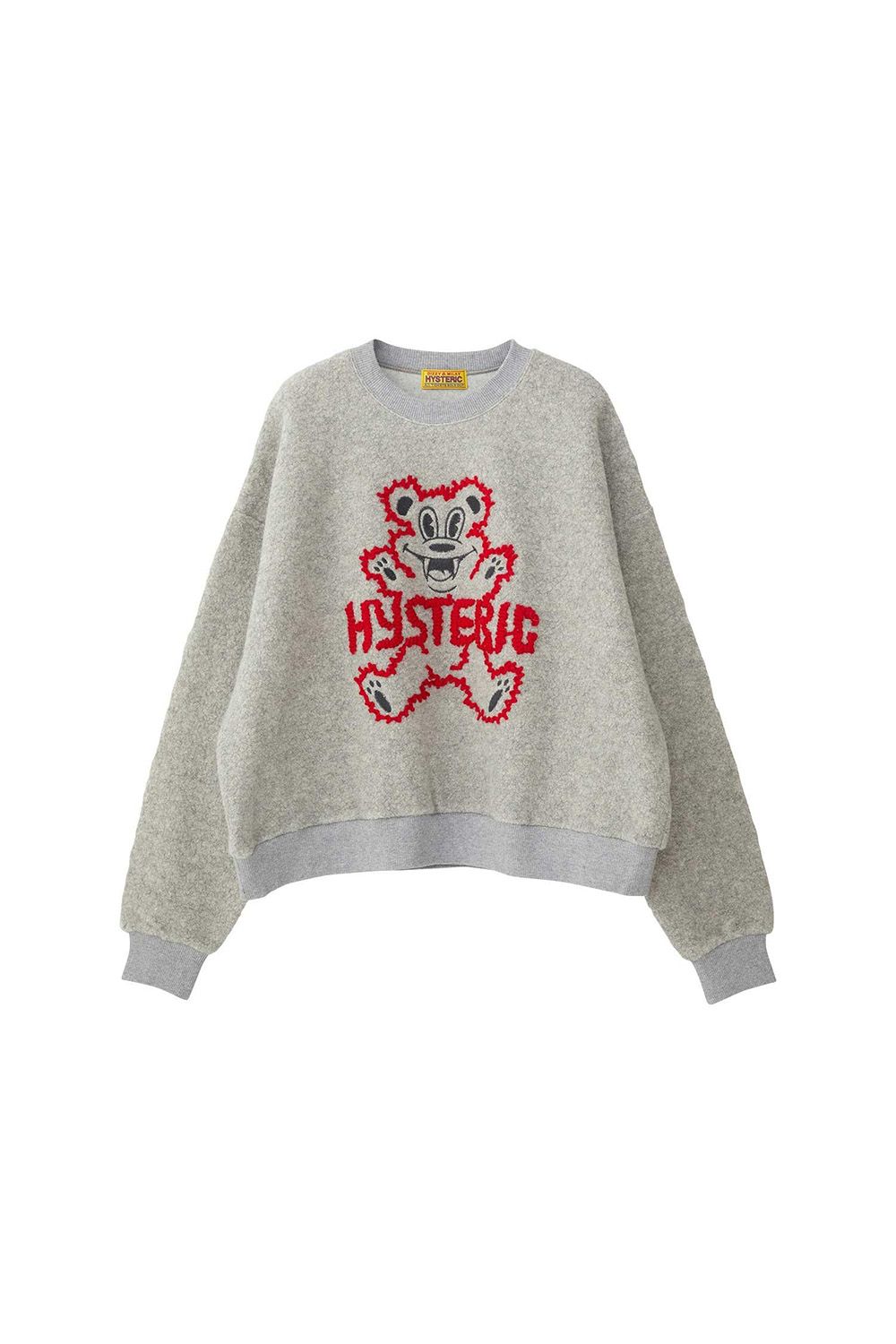 Hysteric Glamour グレー トレーナー フリーサイズ HYSTERIC GLAMOUR