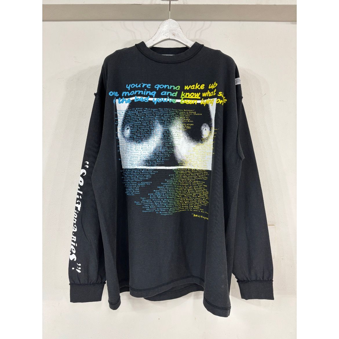 KIDILL - 【残り一点】Seditionaries Long Sleeve T-Shirt | ACRMTSM